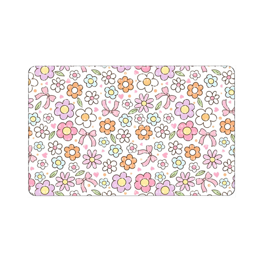 Pastel Flowers Card Skin