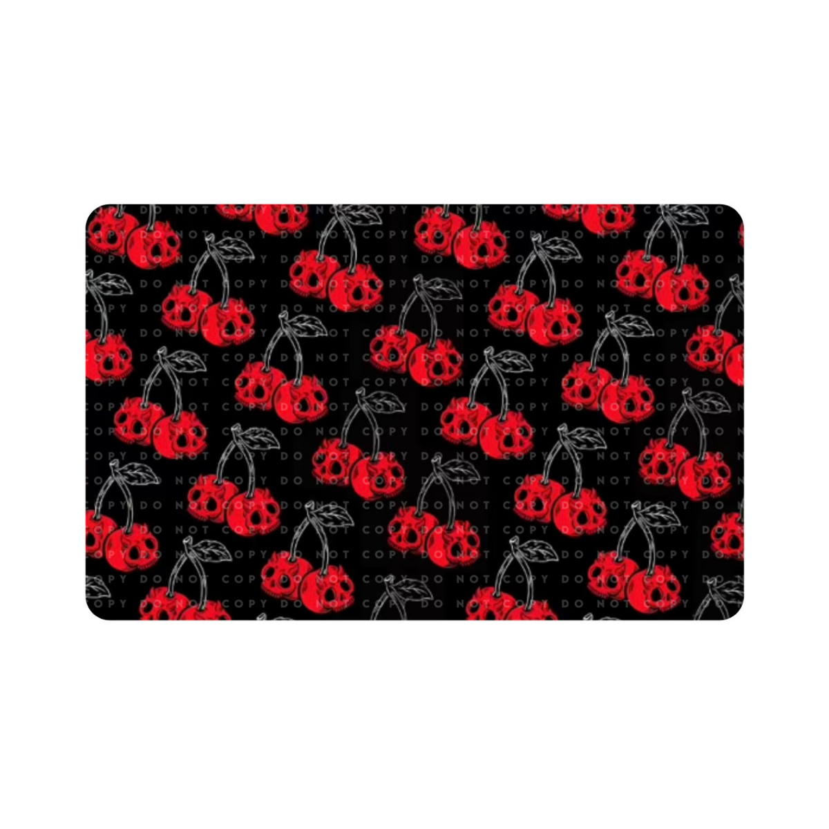 Skull Cherries Card Skin