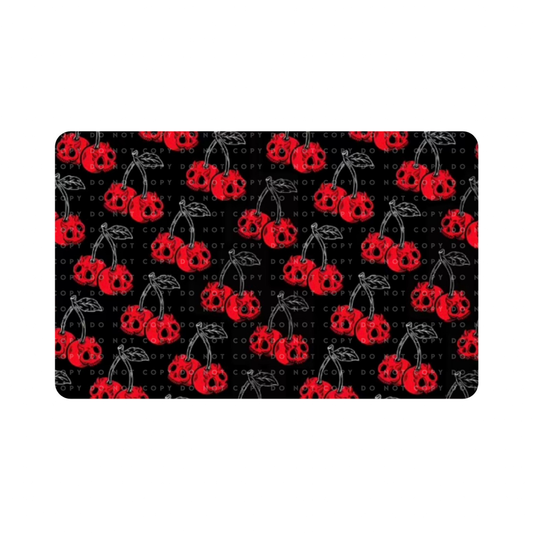 Skull Cherries Card Skin