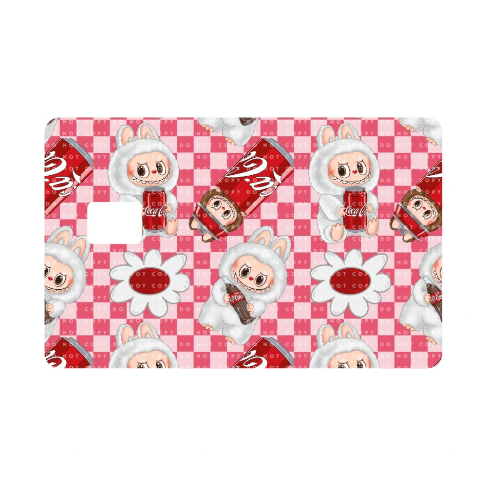 Monsters with Soft Drink Card Skin