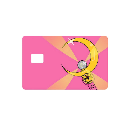 Anime Girl Wand Card Skin