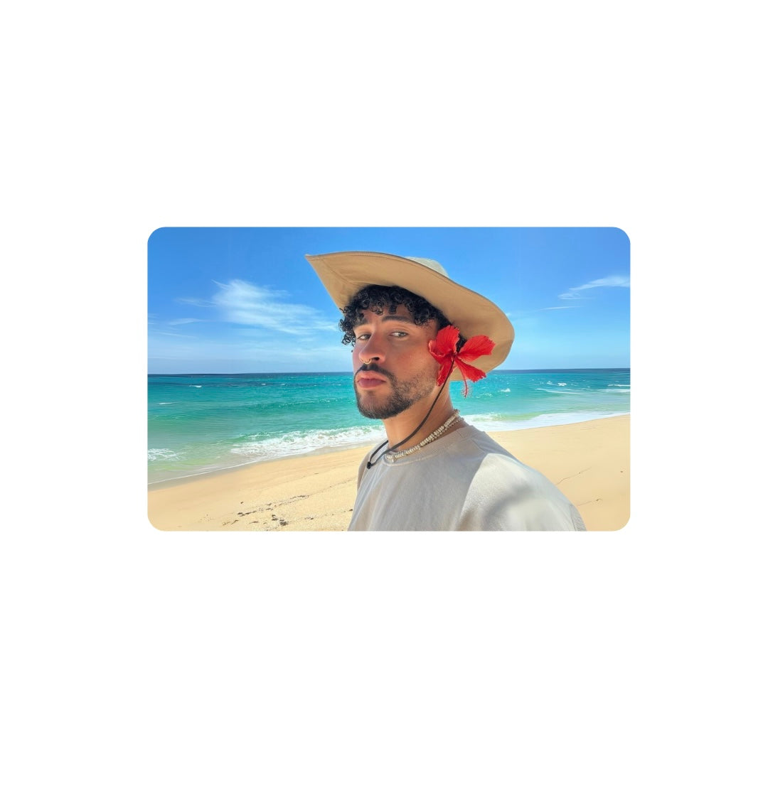 Conejo Malo Beach Card Skin