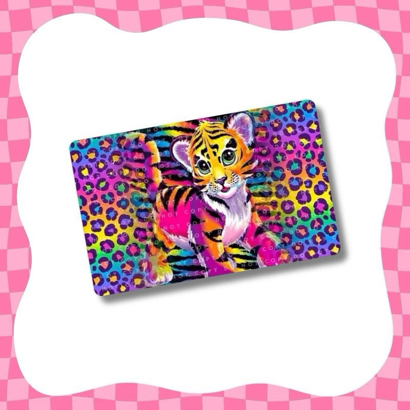 Y2K Colorful Tiger Card Skins