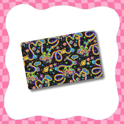 Colorful Aliens Card Skin