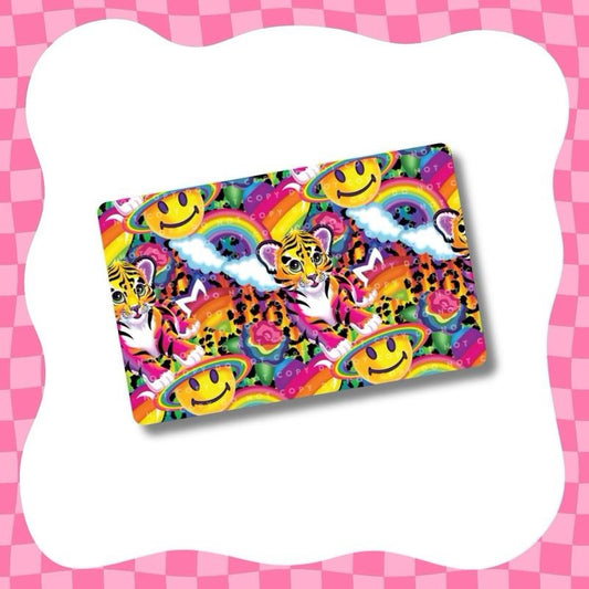 Tiger and Smiley Face Card Skin
