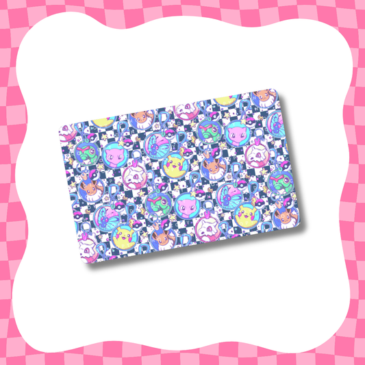 Poke Keychains Card Skin