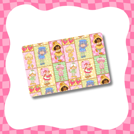 Strawberry Friends Quilt Card Skin