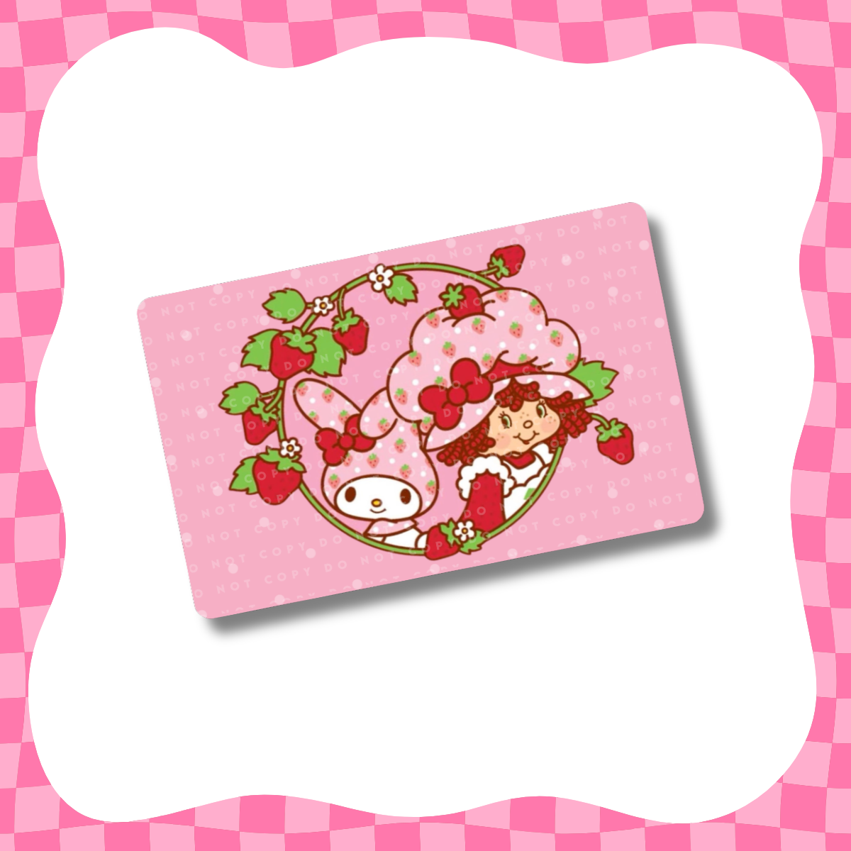 Strawberry Girls Card Skin