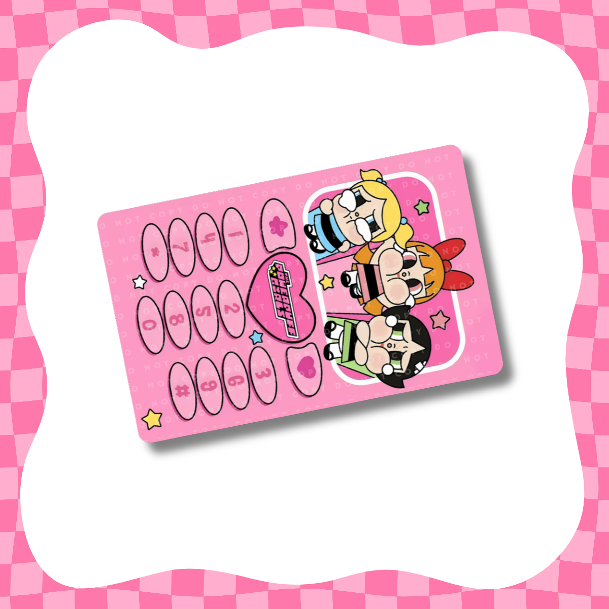 Cell Phone Cry Baby Card Skin