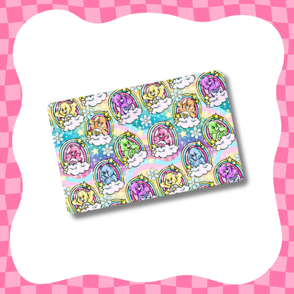 Colorful 80s Bears Card Skin