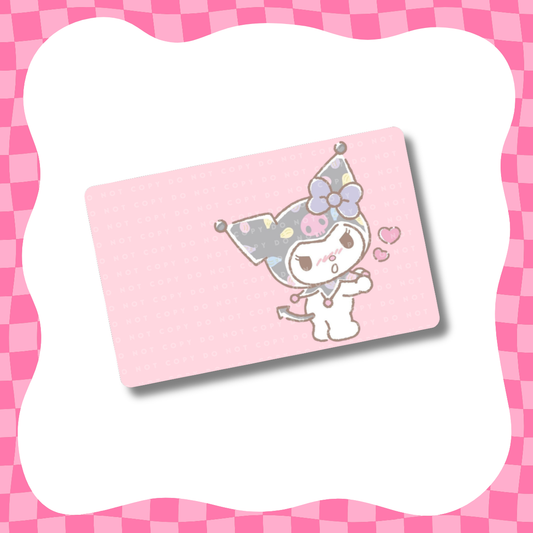Pastel Bunny Card Skin