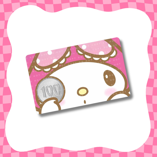 Bunny Coin Card Skin