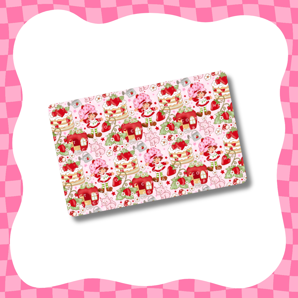Strawberry and Shortcake Card Skin