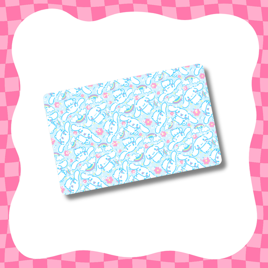 Blue Kawaii Puppy Card Skin