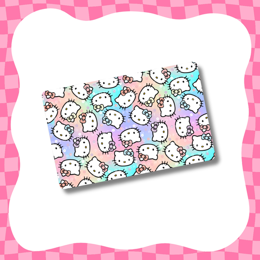 Colorful Kitty Card Skin