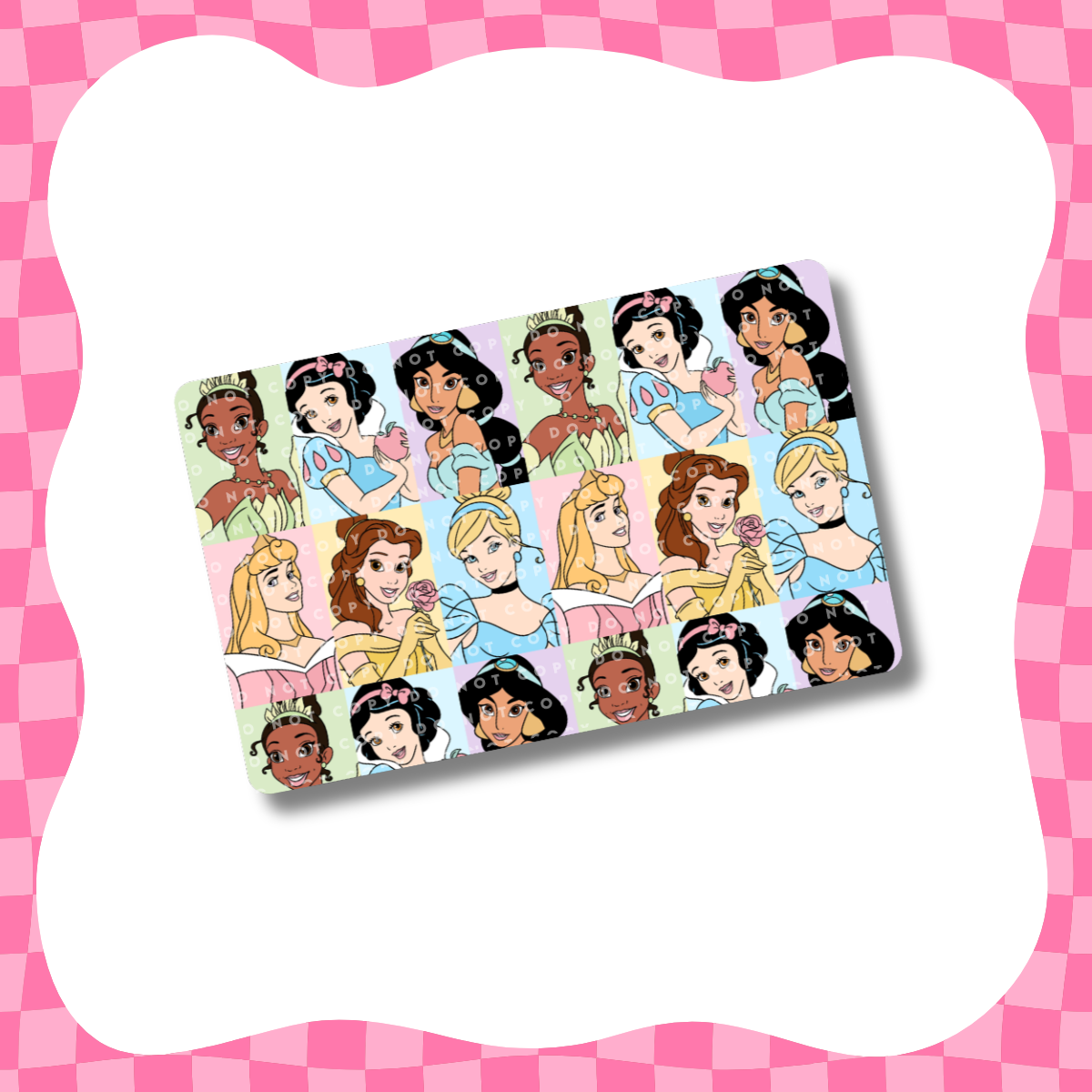 Princesses Block Card Skin
