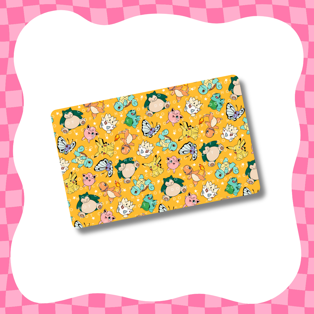 Yellow Poke Pals Card Skin