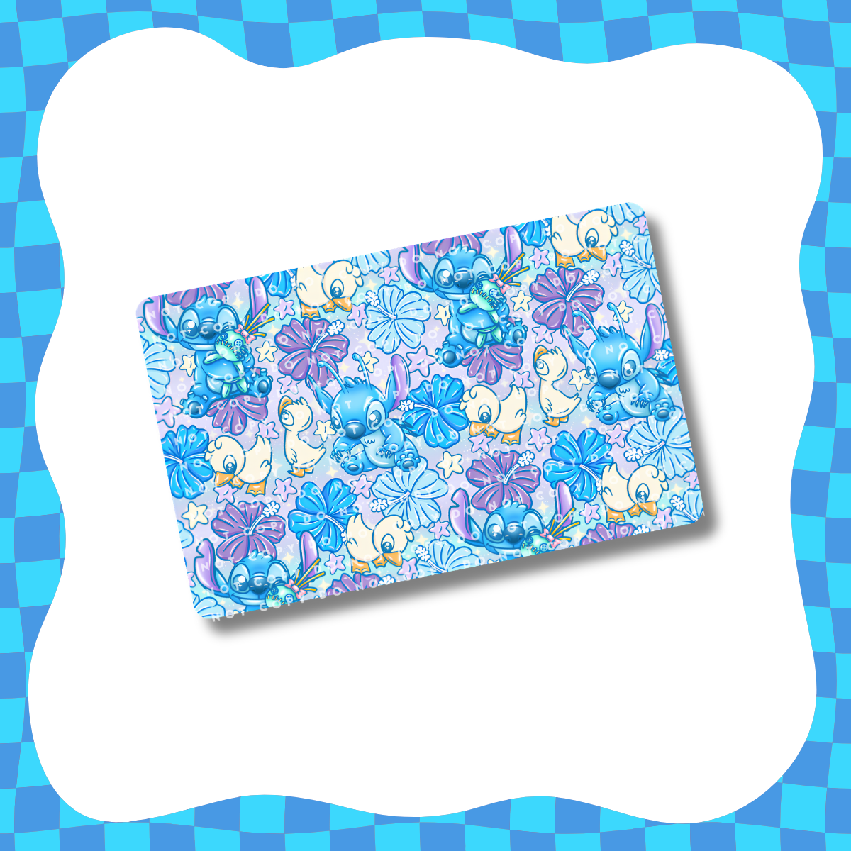Blue Alien Duck Card Skin