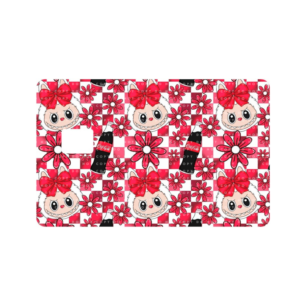 Monsters Bow and Soft Drink Card Skin