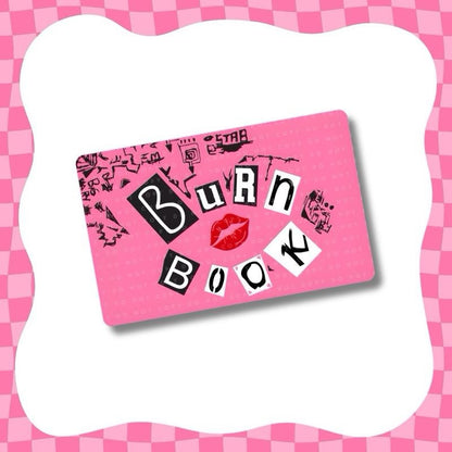 Burn Book Card Skin