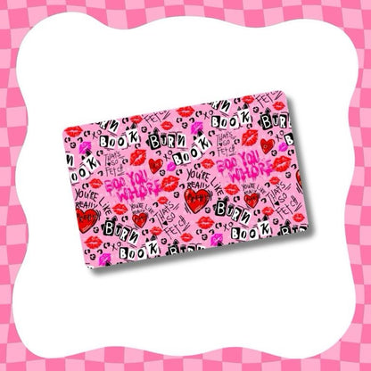 Burn Book Pattern Card Skin