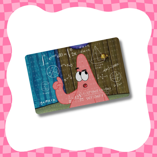 Patrick Thinking Card Skin