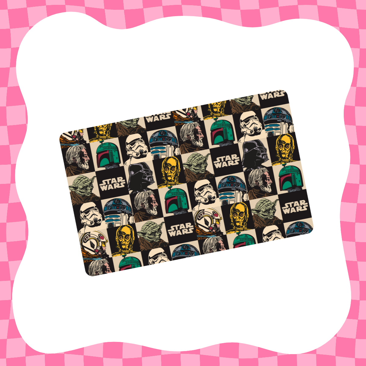 SW Checks Card Skin