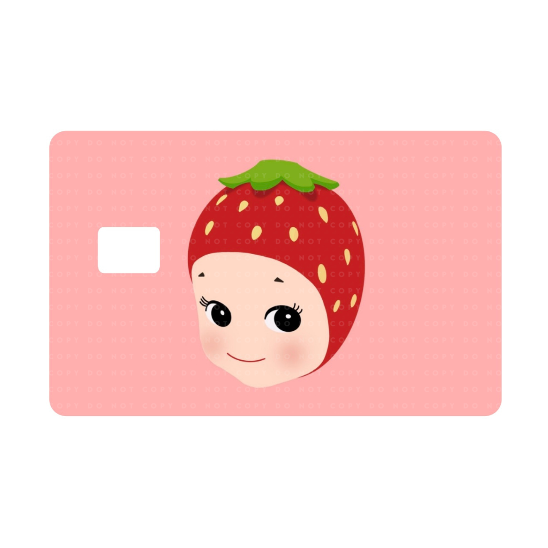 Angel Baby Strawberry Card Skin