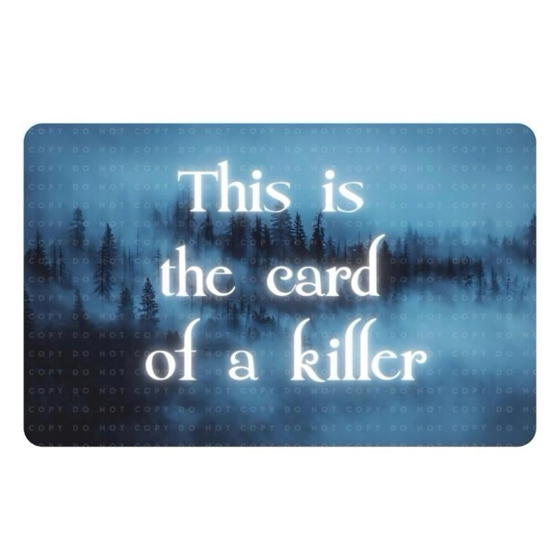 Card Of a Killer Card Skin
