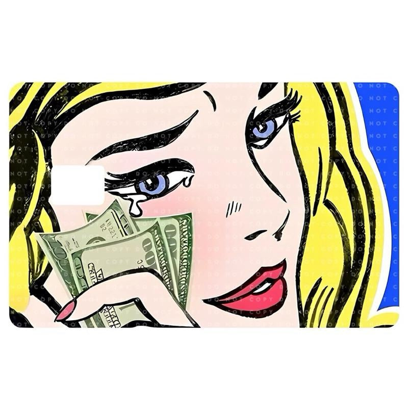Money Tears Card Skin