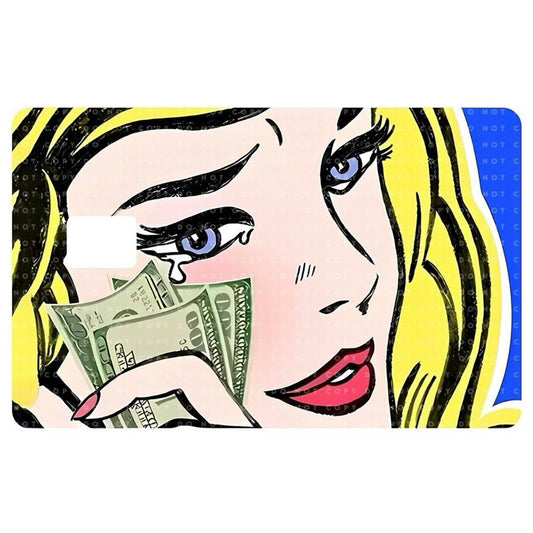 Money Tears Card Skin