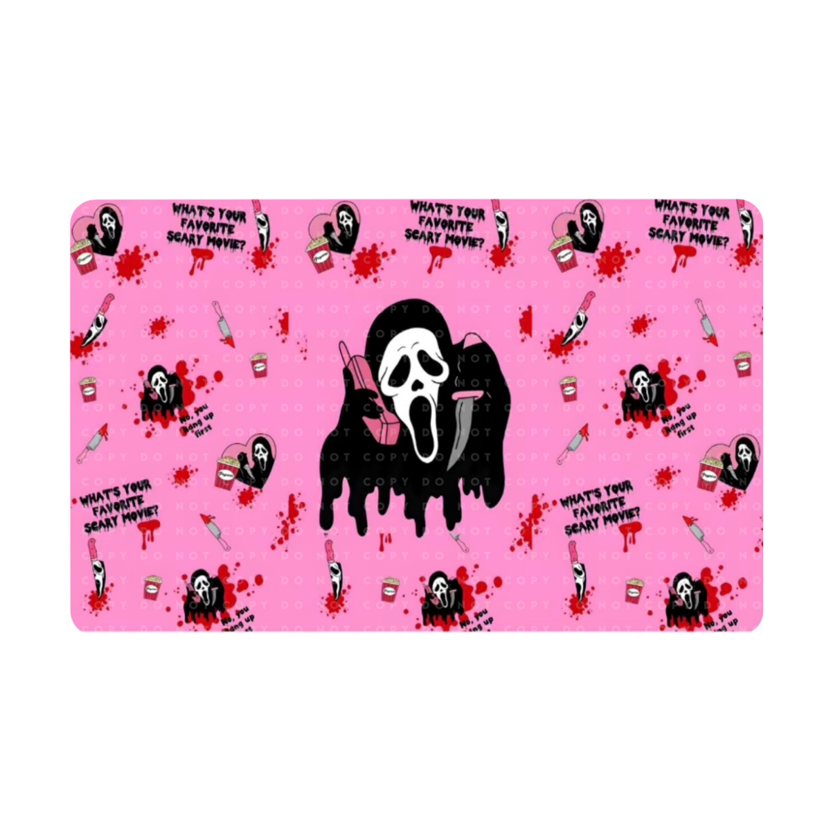 Ghost Pattern Card Skin