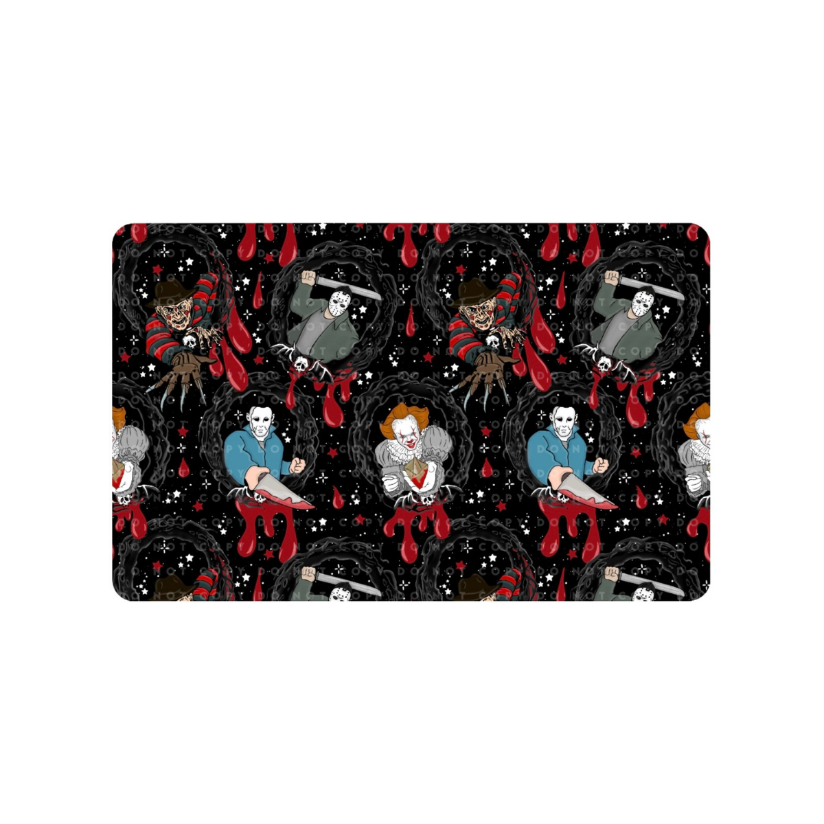 Horror Characters Card Skin