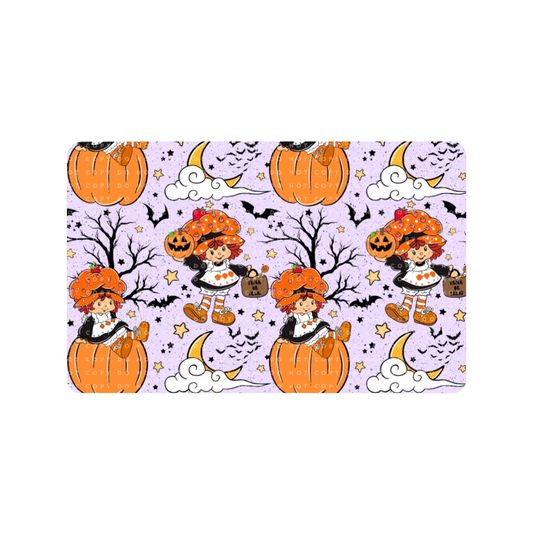 Halloween Strawberry Girl Card Skin