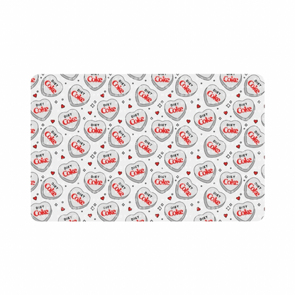 Diet Soda Hearts Card Skin