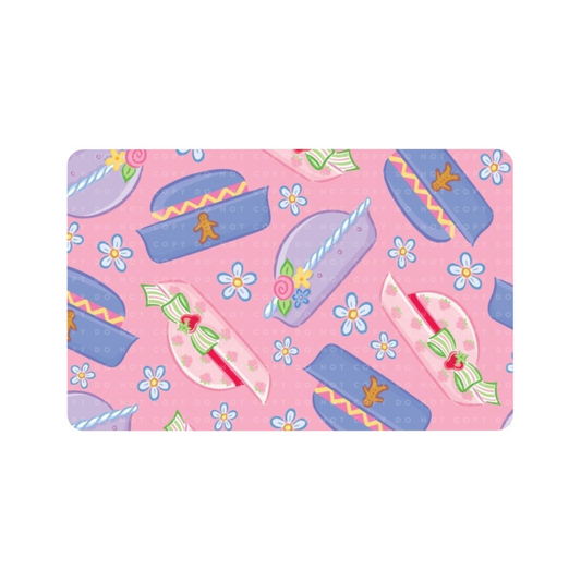 Strawberry and Friends’ Hats Card Skin