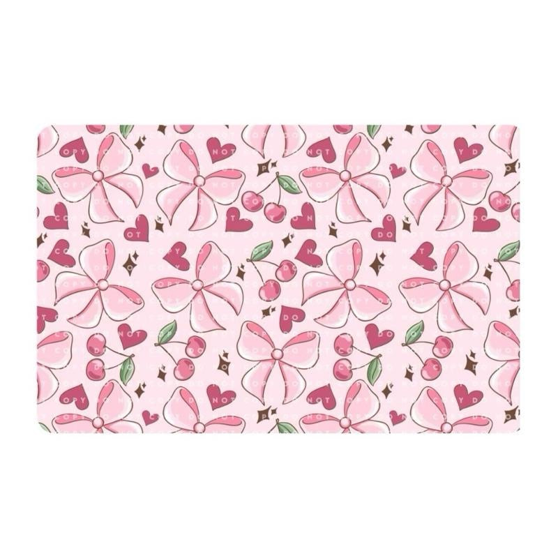 Cherry Bows Card Skin