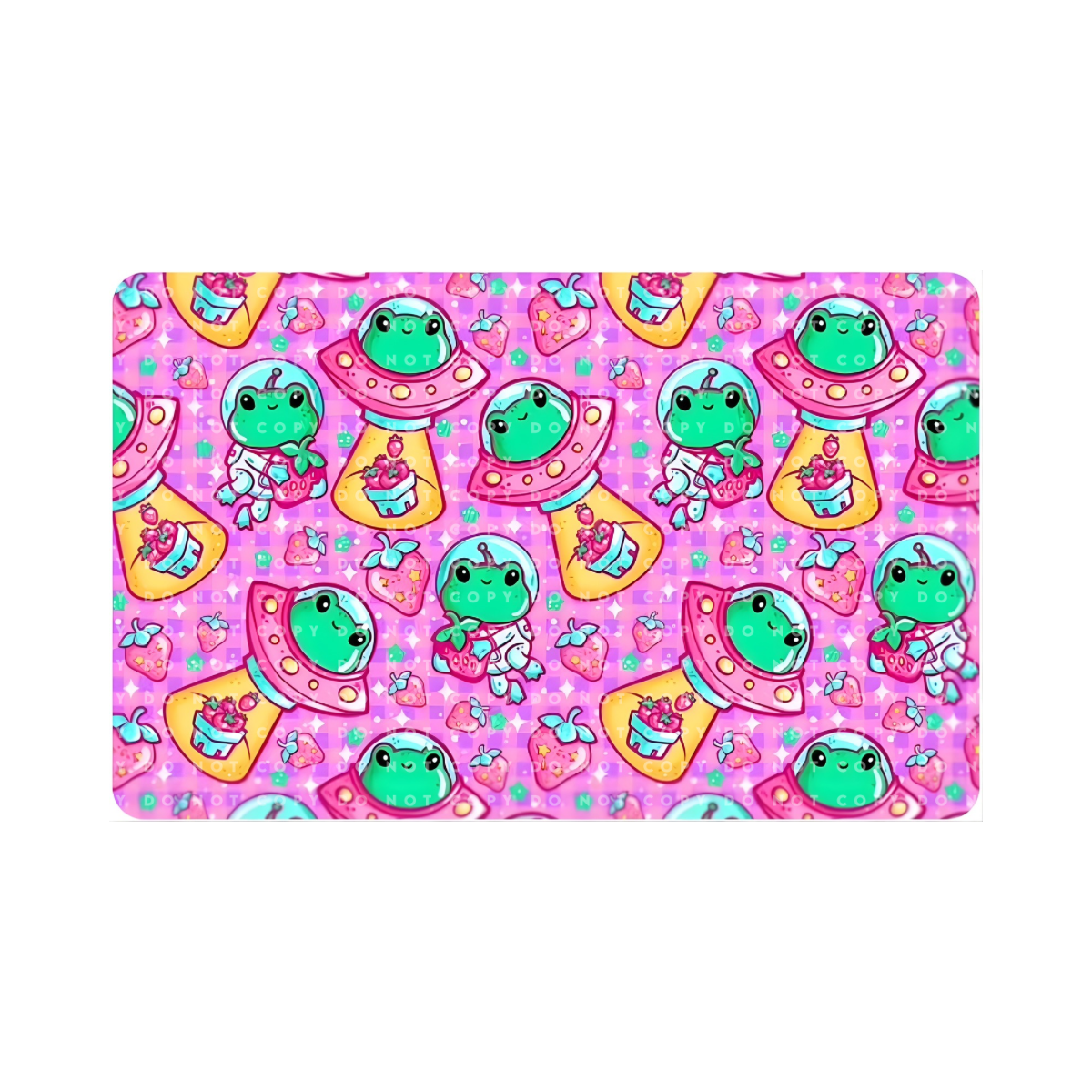 Alien Frogs Card Skin