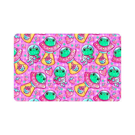 Alien Frogs Card Skin
