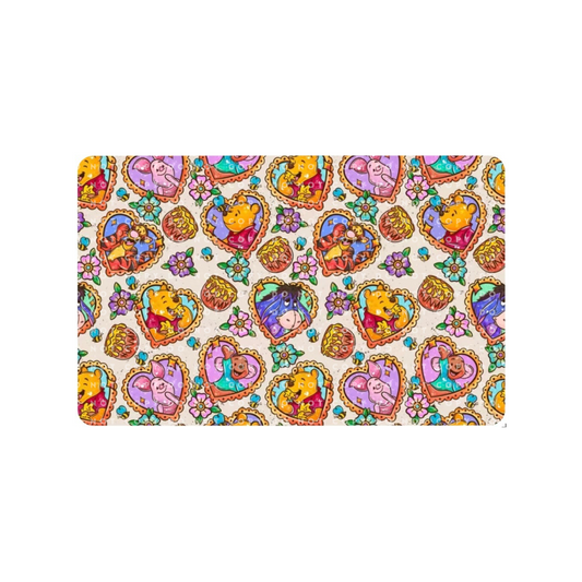 Hunny Friends Tattoo Hearts Card Skin