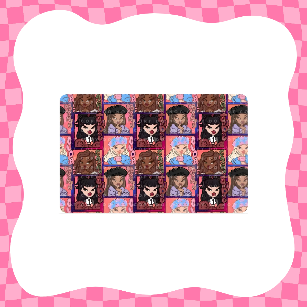 Y2K Dollz Collage Card Skin