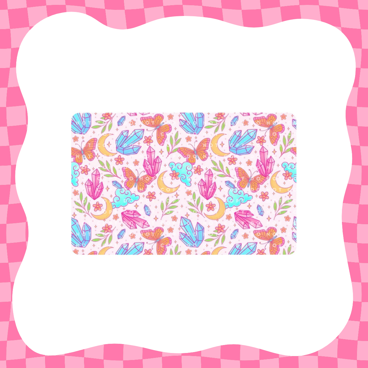 Butterfly Gems Card Skin
