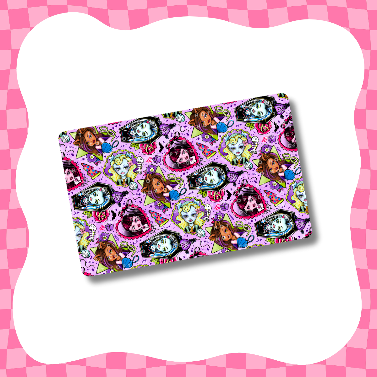 Purple Monster Girls Card Skin