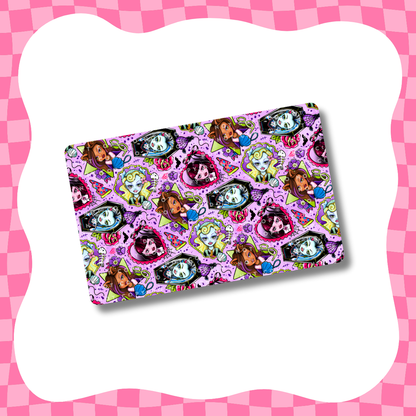 Purple Monster Girls Card Skin