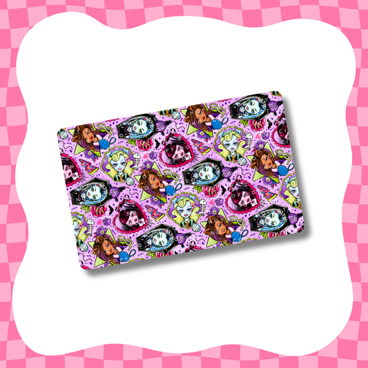 Purple Monster Girls Card Skin