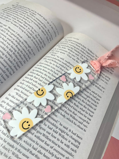Flower Acrylic Bookmarks