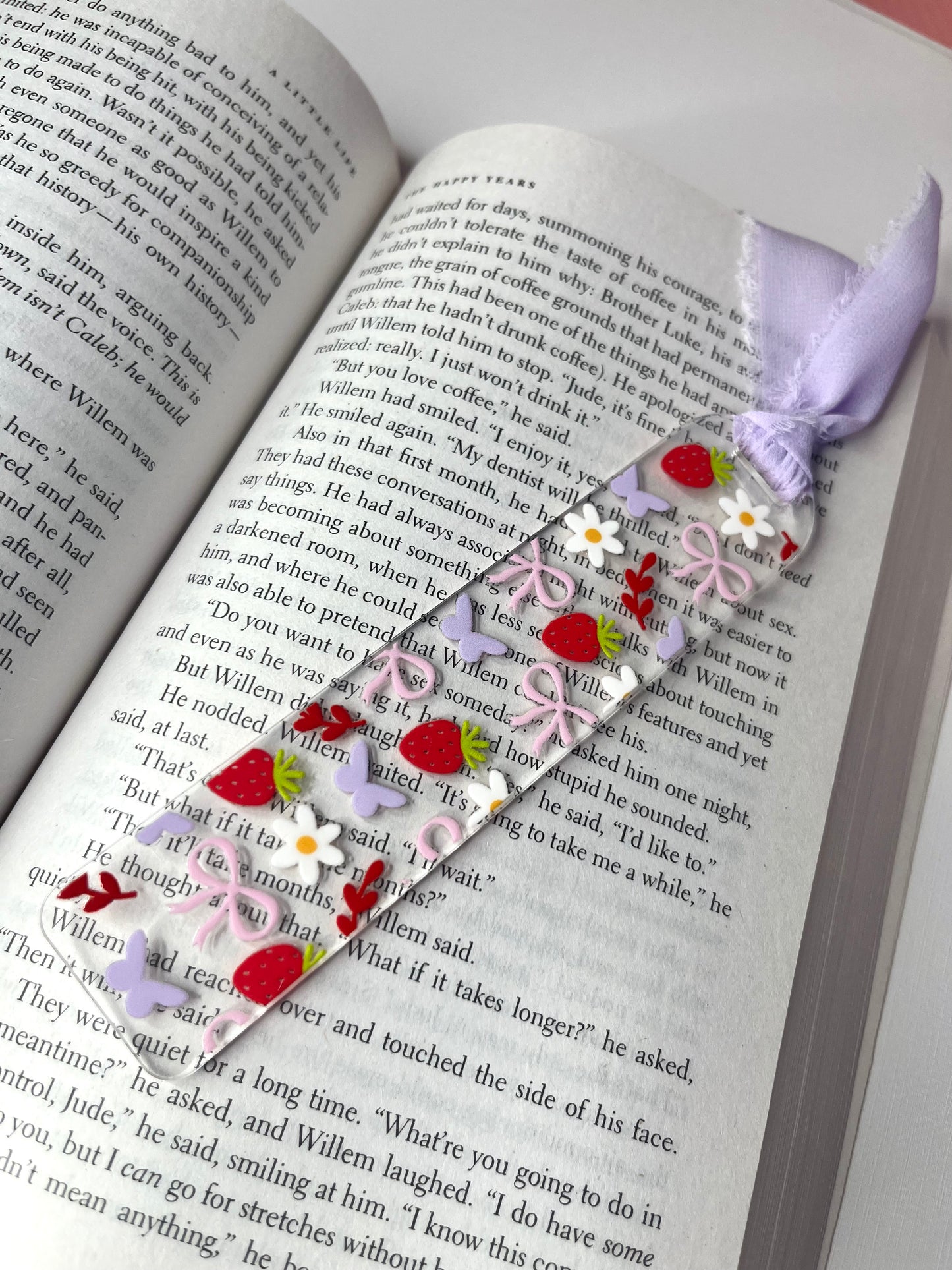 Coquette Acrylic Bookmarks