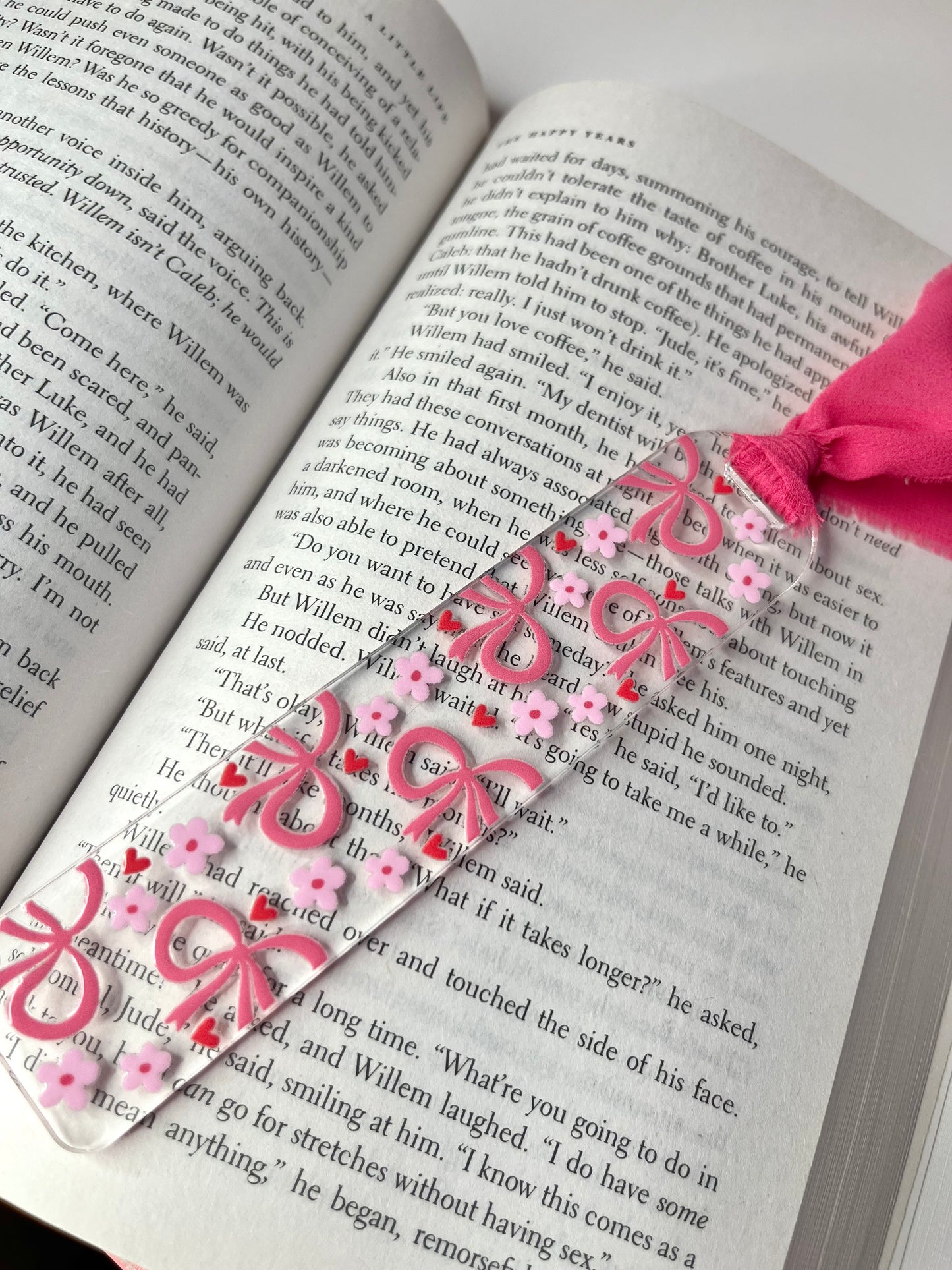 Coquette Acrylic Bookmarks