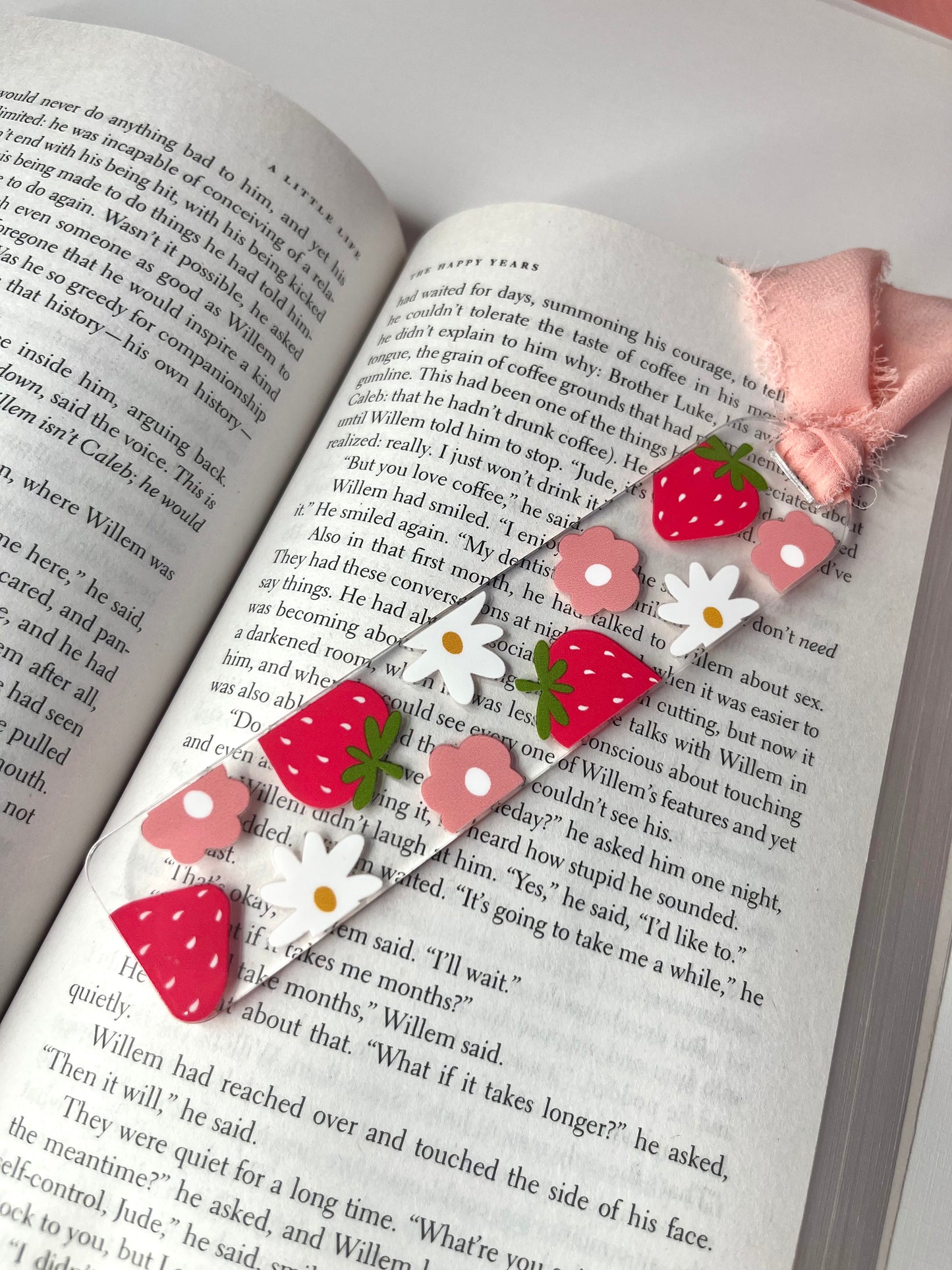 Coquette Acrylic Bookmarks
