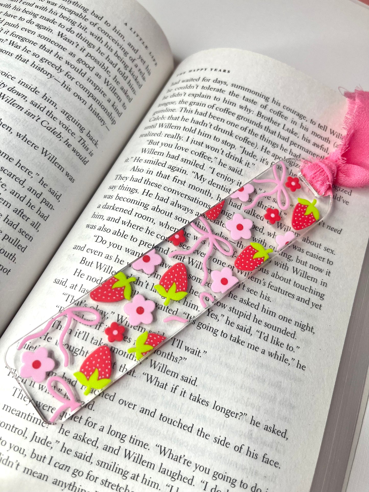 Coquette Acrylic Bookmarks